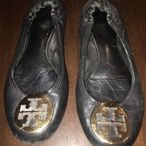Authentic Tory Burch flats. Size 8